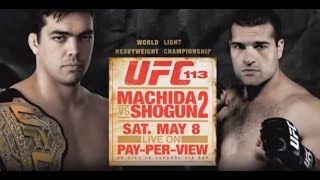 UFC 113 Machida vs Shogun 2  Extended Preview [upl. by Ihsar]