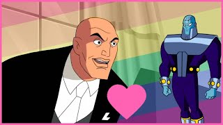 Lex Luthor being in love with Brainiac in JLU  Lexiac [upl. by Nagram159]