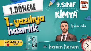 9Sınıf  Kimya  1Dönem  1Yazılıya Hazırlık  Görkem ŞAHİN [upl. by Airdnal714]