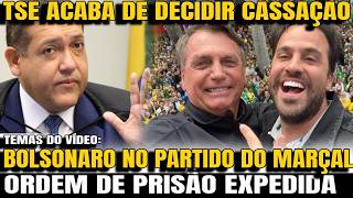 2 TSE DECIDIU CASSAÇÃO ORDEM DE PRISÃO EXPEDIDA BOLSONARO NO PARTIDO DE MARÇAL [upl. by Polak]