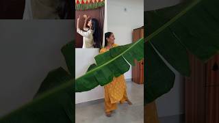 Diwali ku banana leaf thoranam 🪔 🎇diy diwali decoration shorts tamil tamilsong movie [upl. by Airdnoed]