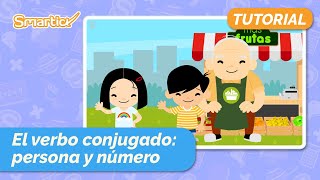 CONJUGACIÓN VERBAL Lexema raíz y Morfemas desinencias  PARA NIÑOS [upl. by Cinda81]