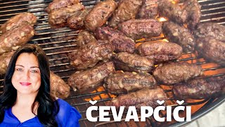 How to Make ČEVAPČIČI  Traditional Ćevapi Recipe  Ćevapčići ❤️ [upl. by Ybsorc599]