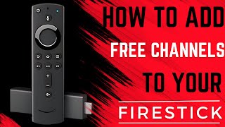 How To Add Free Channels To Your Amazon Firestick in 2024 [upl. by Sundberg]