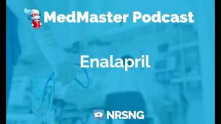 Enalapril Nursing Considerations Side Effects and Mechanism of Action Pharmacology for Nurses [upl. by Lattie]