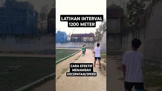 LARI INTERVAL 1200 METER Part1 Lari Interval Atletic Pelari Short Viral [upl. by Jahdai]