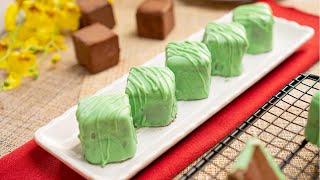 NoBake MINT CHOCOLATE MELTAWAYS  FANNIE MAY COPYCAT  Recipesnet [upl. by Dow]