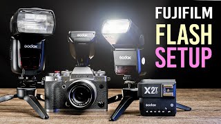 Fujifilm Flash Setup with Godox [upl. by Esenahs]