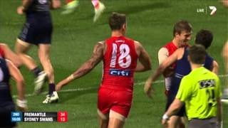 Preliminary Final 2  Fremantle v Sydney Swans Highlights [upl. by Rehpotsyrk]