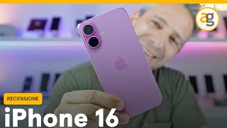 RECENSIONE iPHONE 16 Pregi e Difetti [upl. by Aslehc]