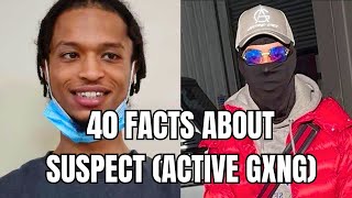 UK DRILL 40 Facts about Suspect Active Gxng [upl. by Noonan91]