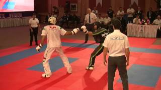 Zsolt Moradi v Robbie McMenamy WAKO World Championships 2013 [upl. by Kenwrick]