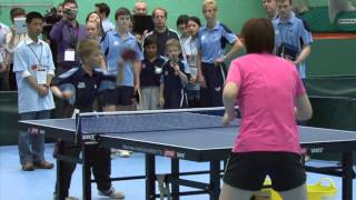 Chinese table tennis team prepare for London 2012 [upl. by Iarised]