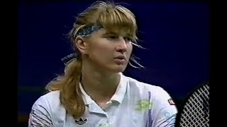 Steffi Graf vs Catarina Lindqvist Brighton 1990 SF 🆕 [upl. by Aihsela]