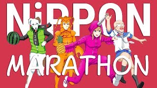 Nippon Marathon  Running a Half Marathon 4 Player Gameplay [upl. by Gnim]