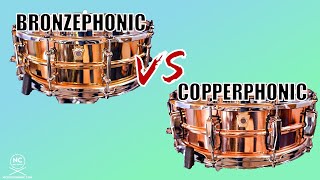 Comparing a Bronze and Copper Snare drum  which do you prefer [upl. by Berkeley]