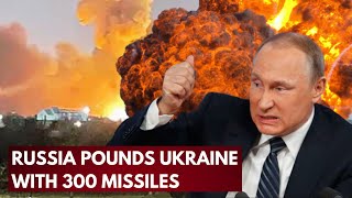 RussiaUkraine War  Russia Strikes Kyiv with 300 Missiles And 200 Drones  Putin  Zelensky ET now [upl. by Alyce]