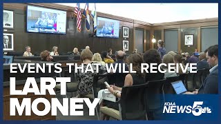 Colorado Springs City Council approved which local events will receive money from LART next year [upl. by Dranyl86]