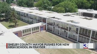 Mayor tours Trezevant highlights need for new school in Frayer [upl. by Etta580]