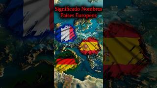 🌍✨ ¡Origen Secreto de Nombres Europeos 🔍 europa españa francia alemania nombres [upl. by Namia947]