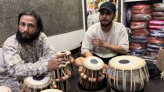 World best HIGH PROFESSIONAL A SCALE amp G scale tabla bought from Australia 🇦🇺black shisham wood [upl. by Duffy]