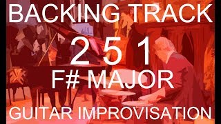 2 5 1 BACKING TRACK JAZZ MEDIUM SWING F Major [upl. by Parrie]