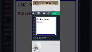 𝐂𝐬𝐬 𝐓𝐞𝐱𝐭 𝐒𝐡𝐚𝐝𝐨𝐰  text shadow textdesign webdesign css style html html5 Educationslearning [upl. by Jit832]