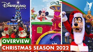 🎄 Complete Overview Christmas Season 2022 at Disneyland Paris  Saison Noel 2022 [upl. by Obed170]