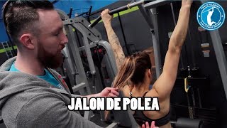 JALON DE POLEA PARA ESPALDA [upl. by Alra]