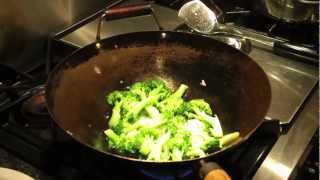 How to stir fry Broccoli [upl. by Cyrill605]