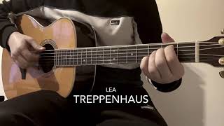 LEA  Treppenhaus Akustik Gitarre  Fingerstyle [upl. by Kyd73]