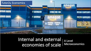 Explaining Internal and External Economies of Scale I A Level and IB Economics [upl. by Enilrac]