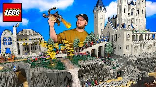 I Built a LEGO Castle BATTLE [upl. by Ingelbert]