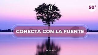 MEDITACIÓN PARA DORMIR y Conectar con la Fuente Descanso y Sanación [upl. by Sucramed]