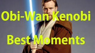 ObiWan Kenobis Best Moments TPMAOTCTCWROTS and ANH [upl. by Sara-Ann210]