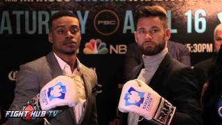 Errol Spence vs Chris Algieri Full Video COMPLETE Face Off Video [upl. by Sela]