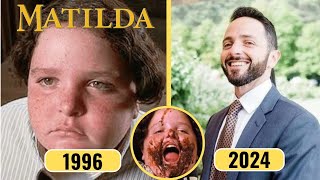 🤩Así Lucen Los Personajes de Matilda en la Actualidad antes y después [upl. by Nodle]