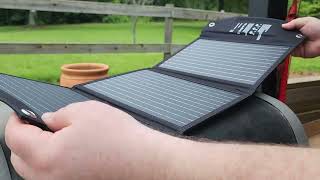 30W Portable Solar Panel by Mesuvida [upl. by Yttik]