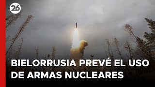 EUROPA  Alerta por posible uso de armas nucleares por parte de Bielorrusia [upl. by Otes]