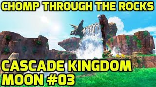 Super Mario Odyssey  Cascade Kingdom Moon 03  Chomp Through the Rocks [upl. by Euqinomahs254]