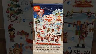 Kinderin yeni yıl çikolatası kinder cikolata noel chocolate [upl. by Yelraf]