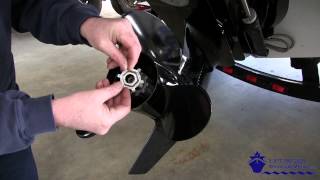 How to Install a Turning Point Aluminum Propeller [upl. by Ailis]