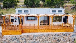 Yeni Ev Turu  Köyde Tam Zamanlı Tiny House da Yaşamak [upl. by Petie]