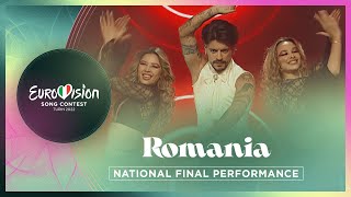 WRS  Llámame  Romania 🇷🇴  National Final Performance  Eurovision 2022 [upl. by Westfahl384]