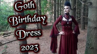 Goth Birthday Dress 2023  Madame Absinthe [upl. by Aniteb]