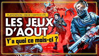 TOP 10 des sorties jeux vidéo en AOÛT 2024  🎮 [upl. by Jessi]