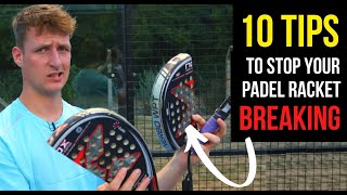 How To Get Your Padel Racket To LAST a Long Time [upl. by Ecineg298]