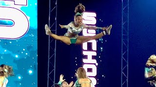 Cheer Extreme Sr Elite Wins Majors 2024  FULL Routine w Music [upl. by Eseilanna]