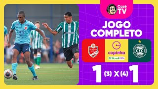 JOGO COMPLETO IBRACHINA X CORITIBA  OITAVAS DE FINAL  COPINHA 2024 [upl. by Atinad]