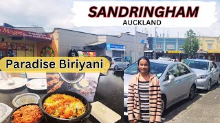 Sandringham grocery shopping pannom innaiku paradise biriyani sema taste 😋 Auckland [upl. by Htebesile]